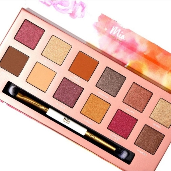 Mia Del Mar Novelera Eyeshadow Palette & Dual Ended Brush - Picture 10 of 10